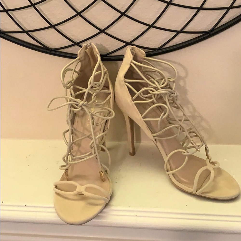 Strappy Heels!!